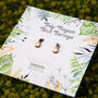 Inky Penguin Birch Hypoallergenic Tiny Stud Earrings, thumbnail 3 of 9