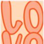 'Love' Typography Print Statement Wall Art, Unframed, thumbnail 5 of 8