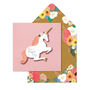 Handmade Magical Day Unicorn Birthday Card, thumbnail 1 of 5