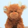 Scottish Mini Highland Cow Brown, From Birth, Boxed, thumbnail 3 of 8