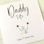 Father's Day Card For Daddy To Be, thumbnail 3 of 4