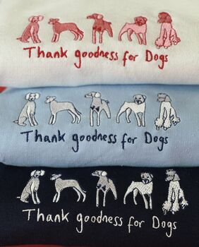 Thank Goodness For Dogs Sweater, 6 of 8