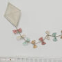 Personalised Baby Nursery Decor,Cream Kite Wall Hanging, thumbnail 8 of 12