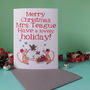 Personalised Big Christmas Card, thumbnail 7 of 8