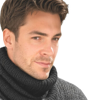 Knitted Snood, Warm And Soft Cowl Scarf, 2 of 6