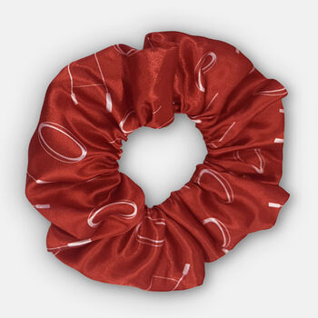 Silky Satine Rugby Scrunchie: Free UK Delivery, 8 of 12