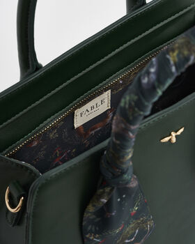 Into The Woods Tote Green, 7 of 7