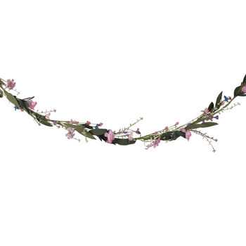 Meadow Inspired Artificial Flower Garland, 2 of 3