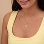 Compass Necklace, Sterling Silver Or Gold Plated, thumbnail 5 of 11
