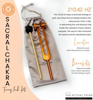 Frequency Chakra Tuning Fork Kit, 8 of 12