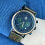 Men's Wristwatch Chronograph Sustainable Wood Watch, Gifting, thumbnail 1 of 6