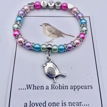 Personalised Memory Bracelet Remembrance Charm Bracelet, 6 of 12
