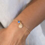 Personalised Birthstone Slider Bracelet, thumbnail 2 of 10