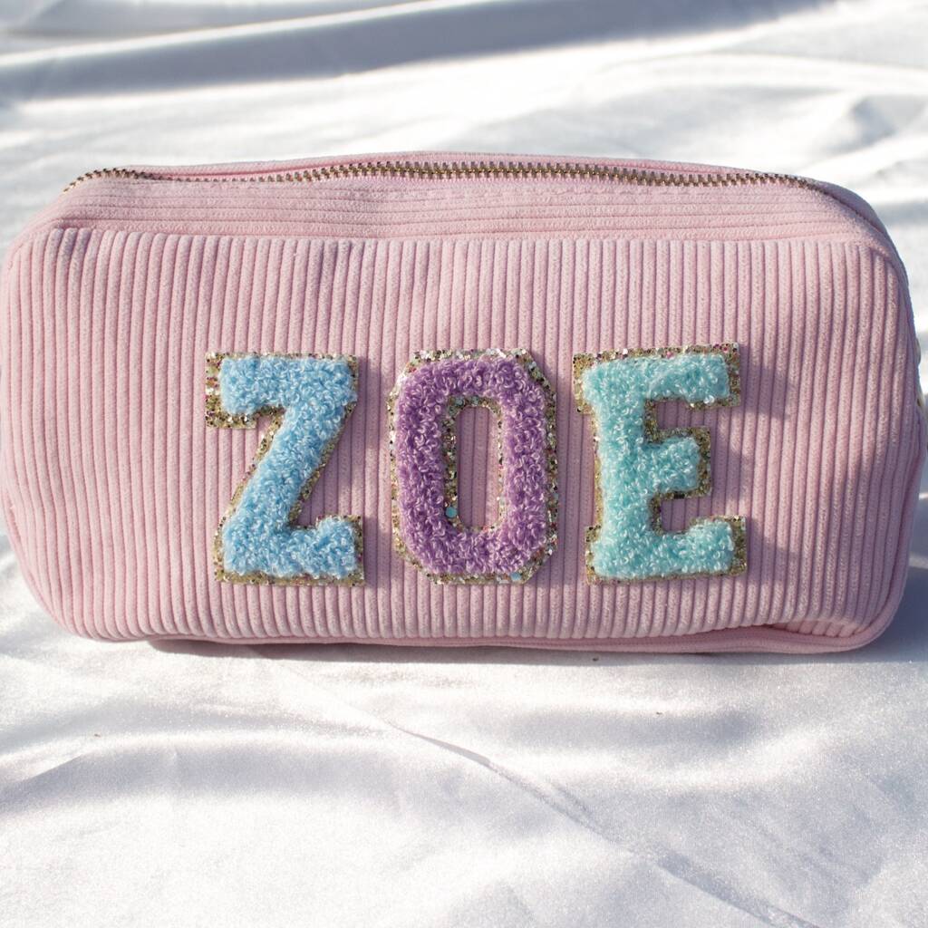 Personalised Cosmetic Make Up Bags By Mylee London