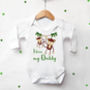 I Love My Daddy/Mummy/Sibling Baby Vest, thumbnail 3 of 4
