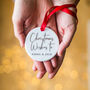 Christmas Wishes Personalised Decoration, thumbnail 4 of 4