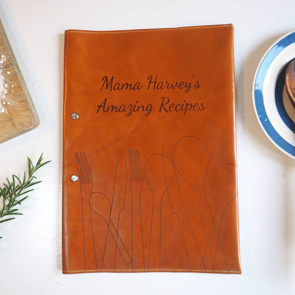 Add Your Own Pages Personalised Family Recipe Book, 1 of 9