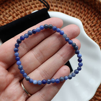 Sodalite Crystal Bracelet For Confidence And Calm, 3 of 6