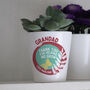 Personalised Plant Pot Gift For Father's Day, thumbnail 1 of 2