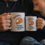 Personalised Grandpa And Me Watching F1 Mugs, thumbnail 1 of 6