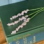 Lavender Beaded Flower Craft Kit, thumbnail 2 of 4
