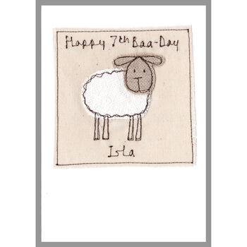 Personalised Sheep Father's Day Card For Dad / Grandad, 11 of 12