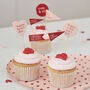 You And Me Valentine Cupcake Toppers, thumbnail 1 of 3