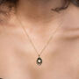 Eros Opal Pendant Minimal Necklace, thumbnail 2 of 4