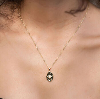 Eros Opal Pendant Minimal Necklace, 2 of 4
