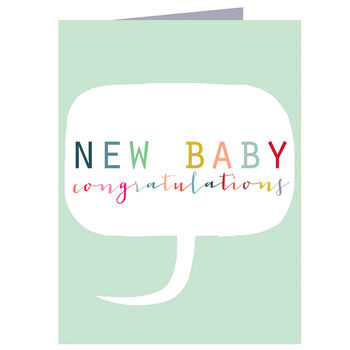 Mini New Baby Card, 2 of 5