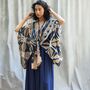 Pure Silk Kimono Jacket Itajime Hand Embellished, thumbnail 6 of 11