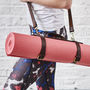 Personalised Leather Yoga Strap, thumbnail 7 of 9