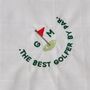 Personalised The Best Golfer Handkerchief, thumbnail 2 of 2