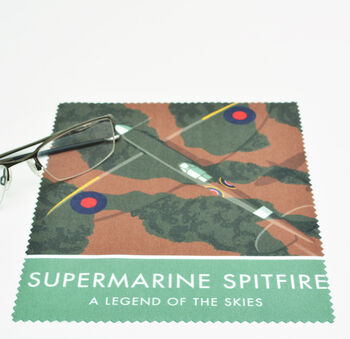 Spitfire Glasses Lens Cloth / Screen Cleaner, 2 of 2