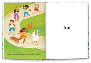 Personalised Children's Book, My Very Own Nursery Rhyme, 8 of 9