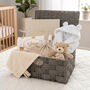 Personalised Teddy Snuggles Newborn Baby Hamper, thumbnail 1 of 5