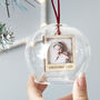 Personalised Photo Glass Bauble, thumbnail 2 of 3