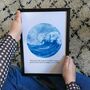 'You Are Not A Drop In The Ocean' Hand Painted Print, thumbnail 5 of 8