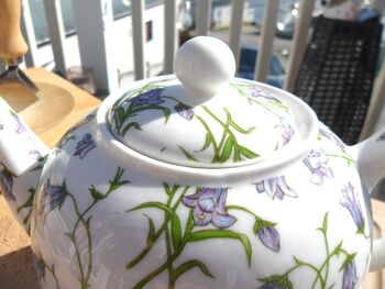 Two Cup Teapot In Harebell Design, 6 of 10