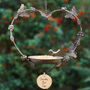 Personalised Vintage Garden Bird Dish, thumbnail 1 of 7