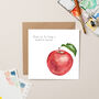 Wonderful Teacher Apple Card, thumbnail 1 of 2