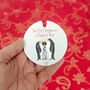 Personalised First Family Christmas Tree Decoration, thumbnail 7 of 9