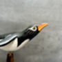 Handmade Wooden Cliff Diving Penguin Sculpture Ornament, thumbnail 4 of 11