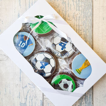 Personalised Football Cookie Gift Box, 4 of 10