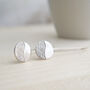 Recycled Silver Moonrise Threader Earrings, thumbnail 4 of 5