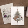 Pack Of Luxury Christmas Tree And Wreath Cards, thumbnail 1 of 3