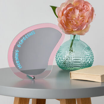 Personalised Bedside Table Affirmation Mirror, 3 of 8