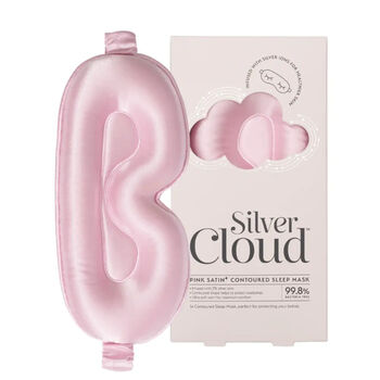 Silver Cloud Pink Heatless Curlers And Contour Sleep Mask, 2 of 6