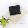Personalised Rfid Black And Tan Leather Wallet, thumbnail 2 of 8