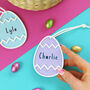 Personalised Easter Egg Decoration, thumbnail 1 of 3